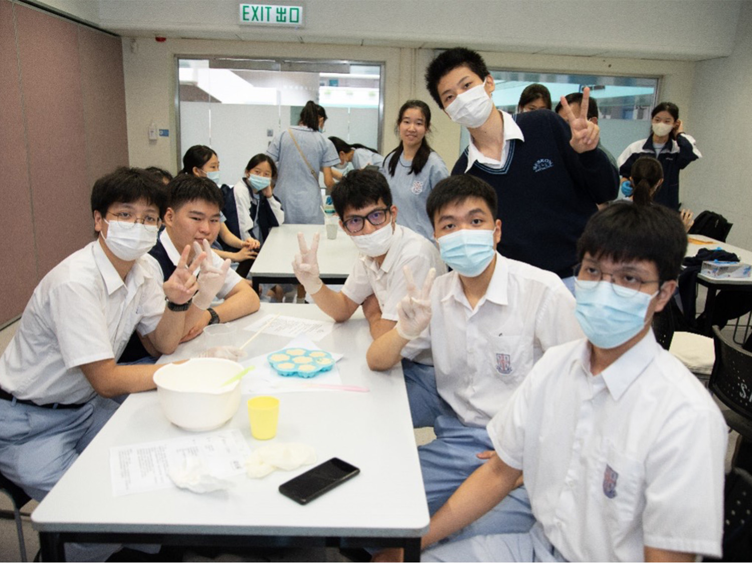 Students engage in hands-on activities to explore the joy of science.