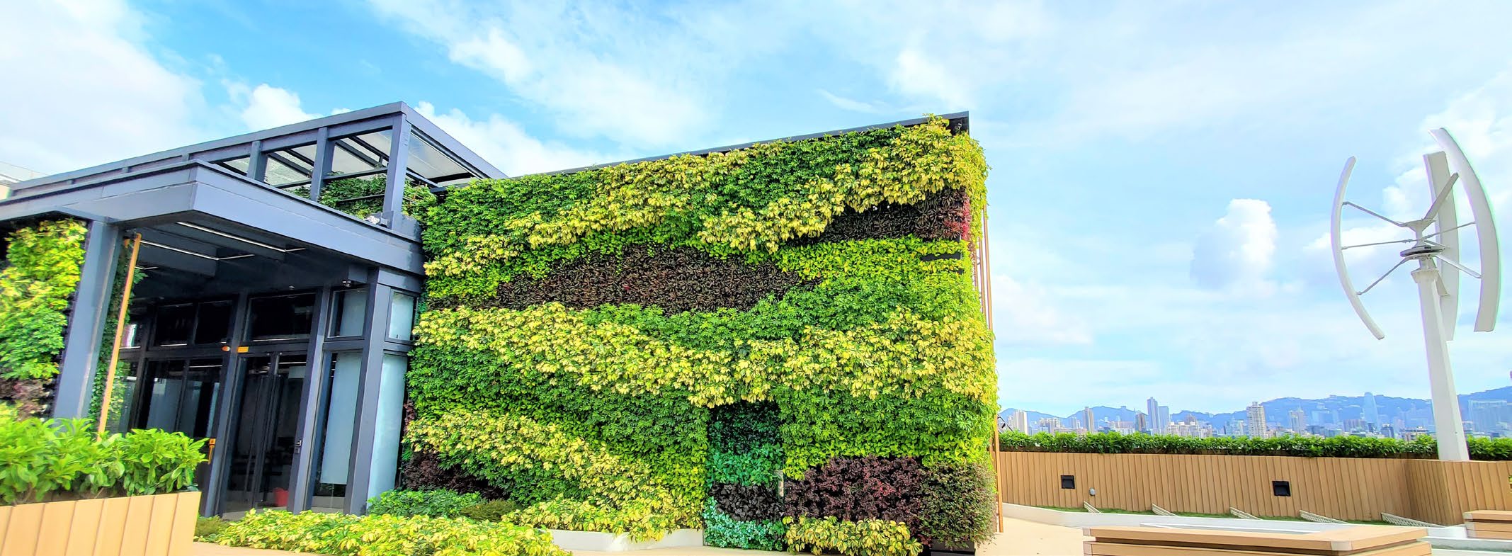 Renewable energy system at Crop Science Laboratory